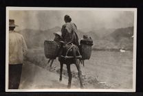 Chinese woman and two children